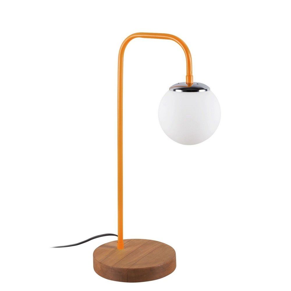 Stolní lampa s detailem v oranžové barvě Lanty Table Lamp, výška 53 cm - Bonami.cz