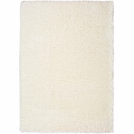 Bílý koberec Universal Floki Liso, 160 x 230 cm Bonami.cz