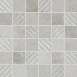 Mozaika Rako Form šedá 30x30 cm mat DDR05696.1