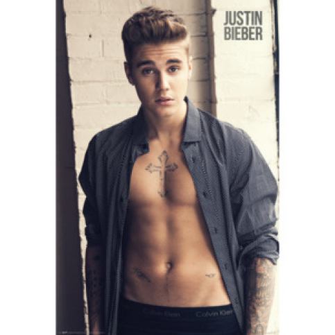 Plakát, Obraz - Justin Bieber - Shirt, (61 x 91,5 cm) - Favi.cz