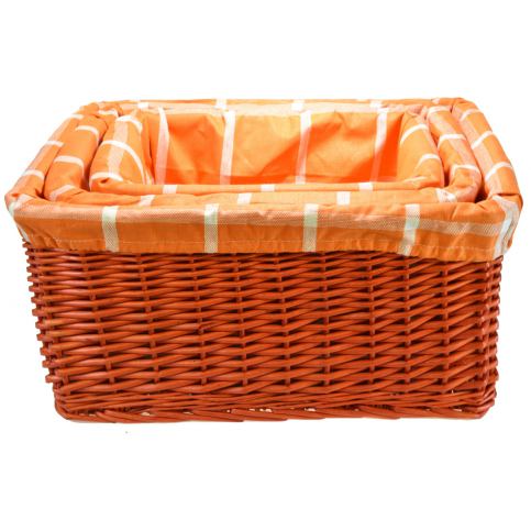 Vingo Úložný box oranžový rozměry boxu (cm): 44x32, v. 23 - Vingo