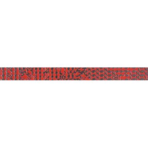 Listela Rako Trinity červená 3,5x40 cm, lesk WLAN9093.1 - Siko - koupelny - kuchyně