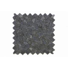 Divero Garth Mozaika z andezitu - černá / tmavě šedá 1 m2