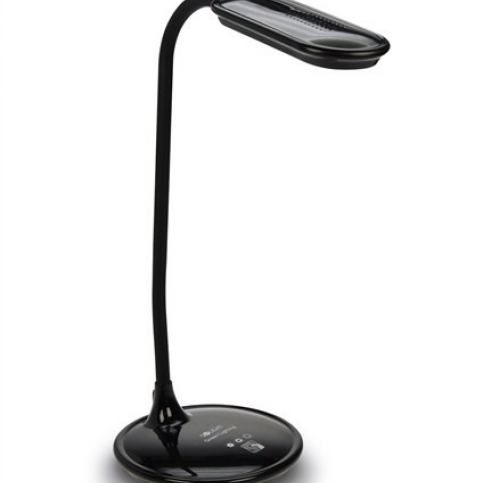 LED stolní lampička dotyková, 5W, 3 stupně jasu, 4100K, černá barva - Rozsvitsi.cz - svítidla