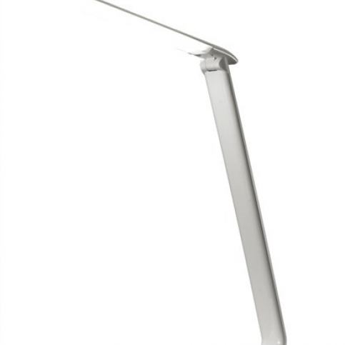 Ihned - LED stolní lampička stmívatelná USB, 12W, volba teploty světla, bílý lesk - Rozsvitsi.cz - svítidla