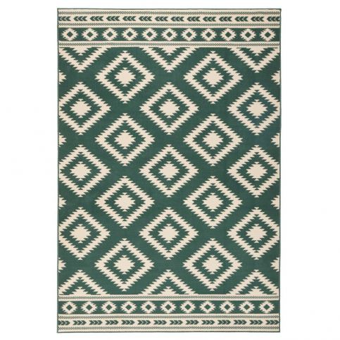 Zelený koberec Hanse Home Gloria Ethno, 80 x 150 cm - Bonami.cz