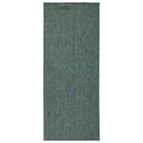 NORTHRUGS - Hanse Home koberce Kusový koberec Twin-Wendeteppiche 103095 grün creme – na ven i na doma - 80x350 cm Bonami.cz