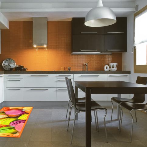 Vysoce odolný kuchyňský koberec Floorita Macarons, 60 x 115 cm - Bonami.cz