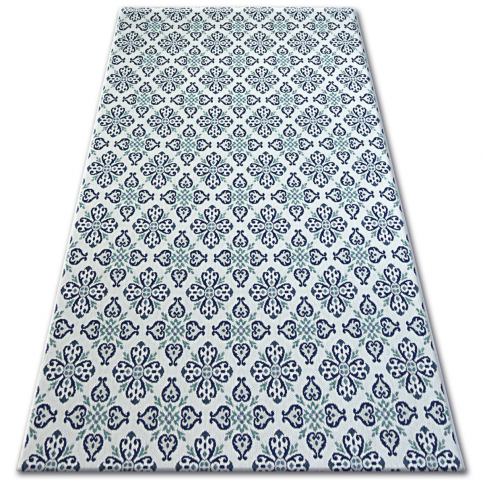  Kusový sisalový koberec Orient modro-bílý 140x200 - Z-ciziny.cz
