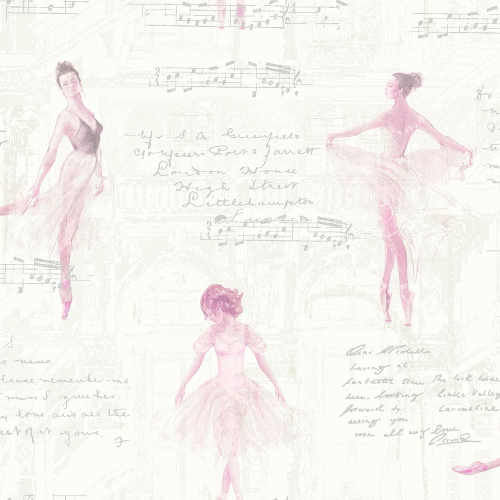 Arthouse Tapeta na zeď - Arthouse Pirouette Pink Pirouette Pink - GLIX DECO s.r.o.