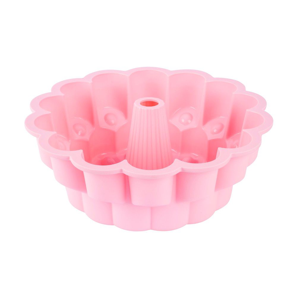 Růžová silikonová forma na bábovku Tantitoni It´s a cake, ⌀ 26 cm - Bonami.cz