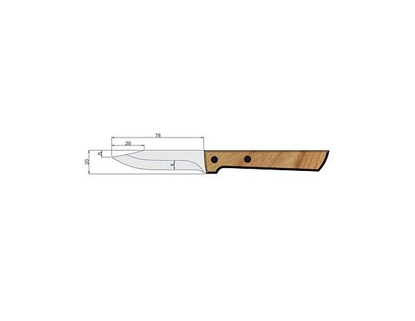 BANQUET Nůž loupací BRILLANTE 7,5 cm - FORLIVING