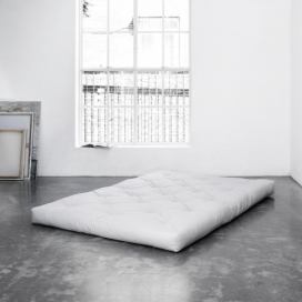 Bílá extra měkká futonová matrace 180x200 cm Double Latex – Karup Design