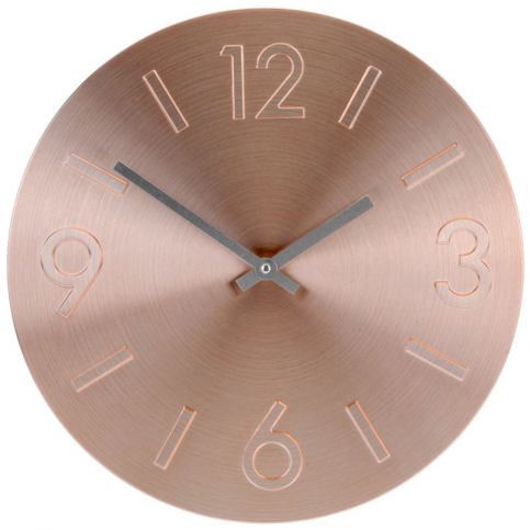 Emako Kulaté nástěnné hodiny, hliník, Ø 35 cm - EMAKO.CZ s.r.o.