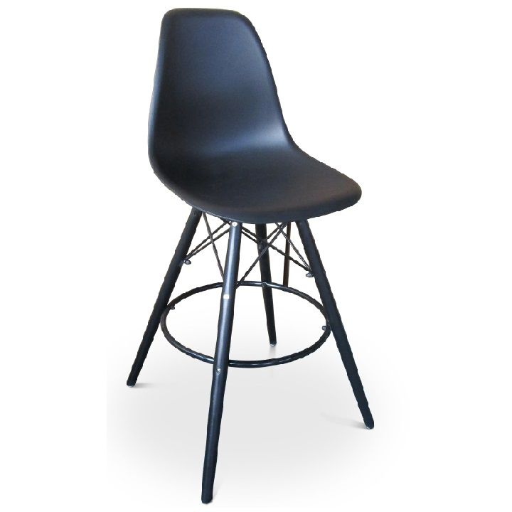 Barová židle, černá, CARBRY 0000201985 Tempo Kondela - DEKORHOME.CZ