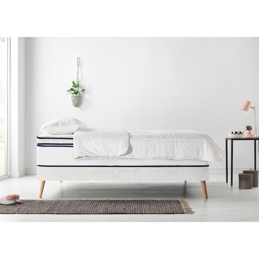 Set dvoulůžkové postele, matrace a peřiny Bobochic Paris Simeo, 160 x 200 cm - Bonami.cz