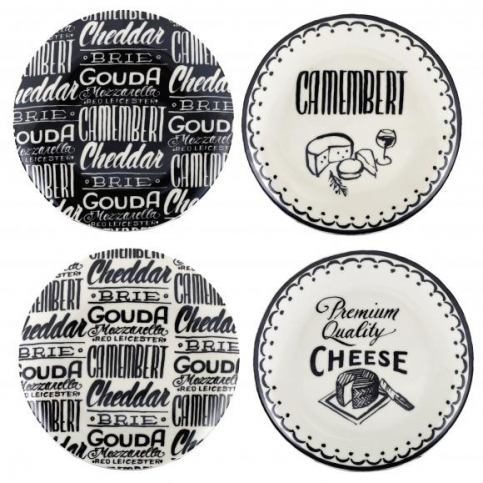 . Keramické talíře na sýry Cheesy, 20x20 cm - Alomi Design