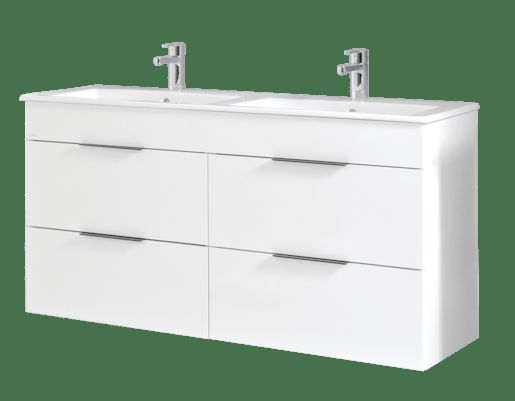 Koupelnová skříňka s umyvadlem Jika Plan 120x44,1x62,2 cm bílá H4536621763001 - Siko - koupelny - kuchyně