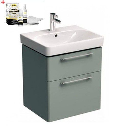 Koupelnová skříňka s umyvadlem Kolo Kolo 60x71 cm platinová šedá SIKONKOT60PS - Siko - koupelny - kuchyně