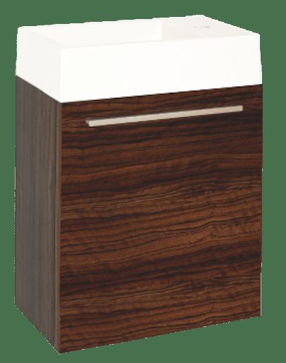 Koupelnová skříňka s umyvadlem Naturel Verona 46x26 cm ořech VERONA46GW - Siko - koupelny - kuchyně