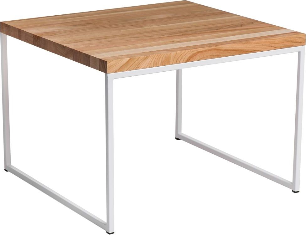 Mørtens Furniture Konferenční stolek Kirse, 45 cm, třešeň/bílá Barva: třešeň / bílá - M DUM.cz