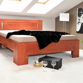 Masivní postel s úložným prostorem Hollywood 1 - 160/180 x 200cm - 180 x 200cm