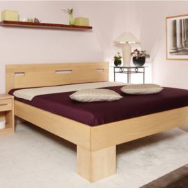 Masivní postel s úložným prostorem Varezza 6A (v.44) - 160/180x200cm - 180 x 200cm