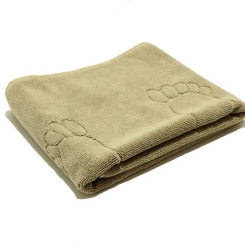 Béžový bavlněný ručník My Home Plus Relax, 55 x 95 cm - Bonami.cz