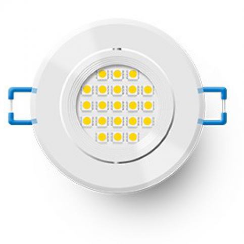 Podhledové LED svítidlo, Ø8,6cm, 3W, teplá bílá - Rozsvitsi.cz - svítidla