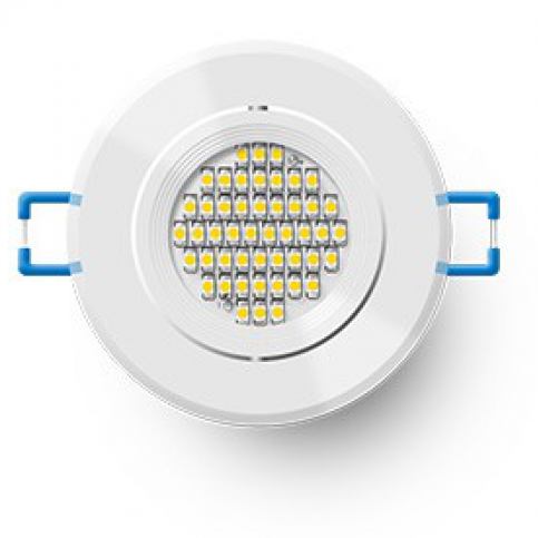 Podhledové LED svítidlo, Ø8,6cm, 2W, neutrální bílá - Rozsvitsi.cz - svítidla