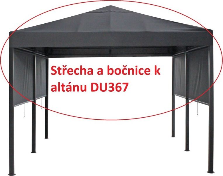 Střecha a bočnice k altánu DU367 - M DUM.cz
