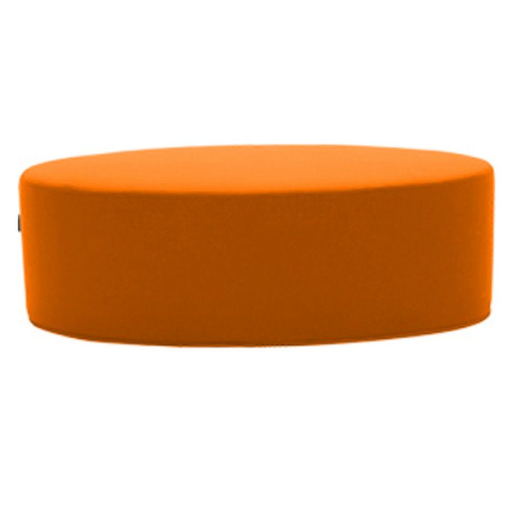 Oranžový puf Softline Bon-Bon Valencia Orange, délka 100 cm - Bonami.cz
