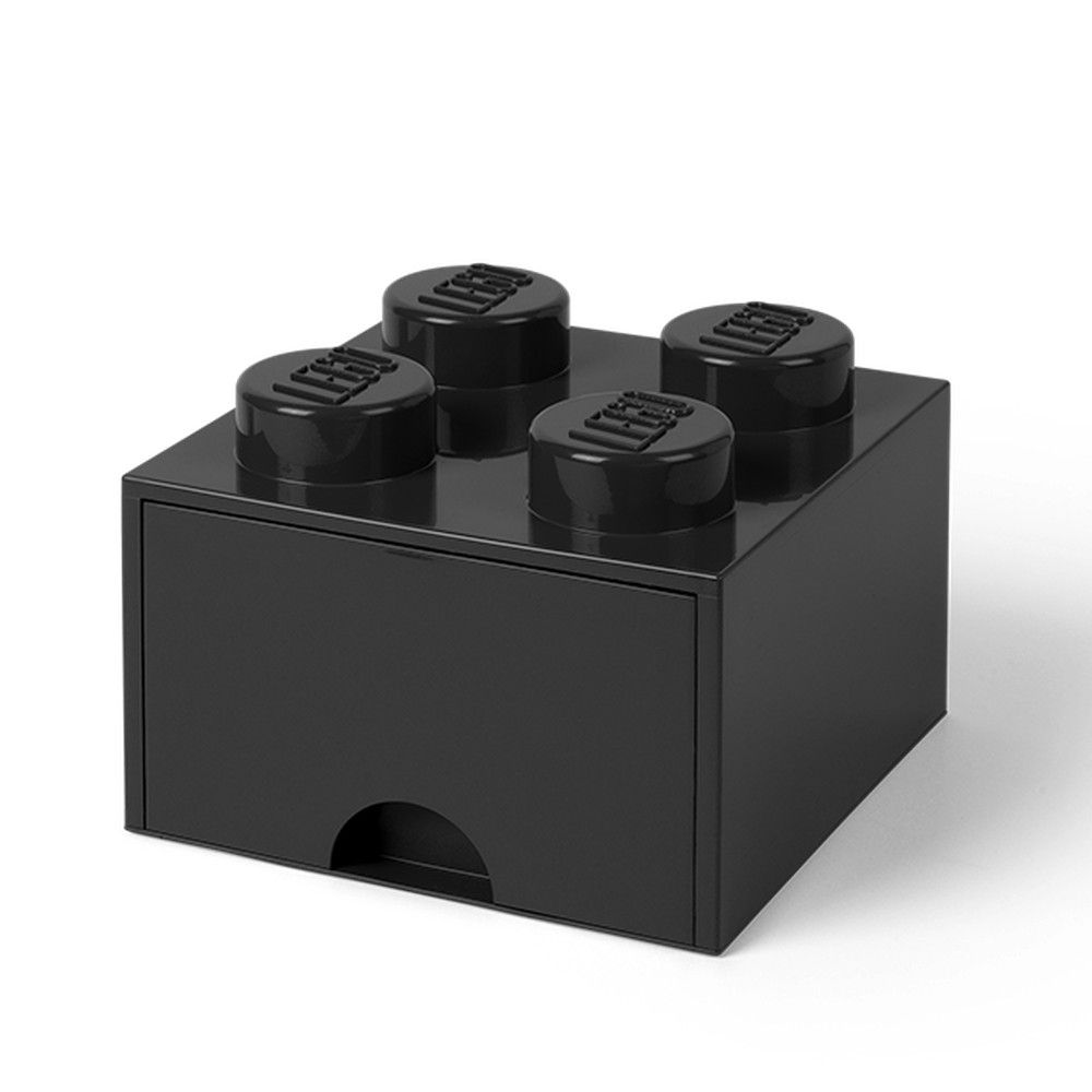 Černý úložný box čtverec LEGO® - Bonami.cz