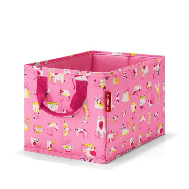 Úložný box Reisenthel Storagebox kids Abc friends pink - Homein.cz