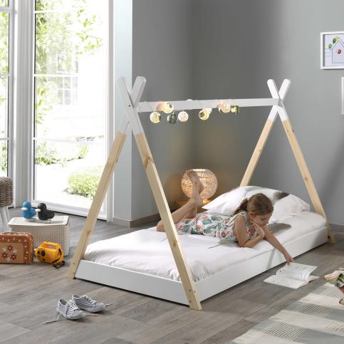 Dětská postel ve tvaru stanu 90x200 Tipi - Nábytek aldo - NE