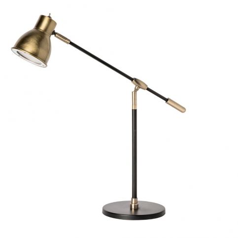 Stolní lampa v bronzové barvě s LED světlem SULION Solon - Bonami.cz