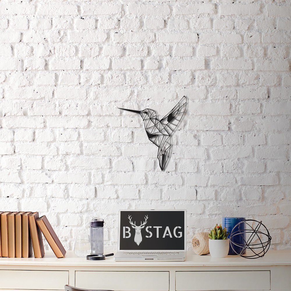 Nástěnná kovová dekorace Hummingbird, 49 x 43 cm - Bonami.cz