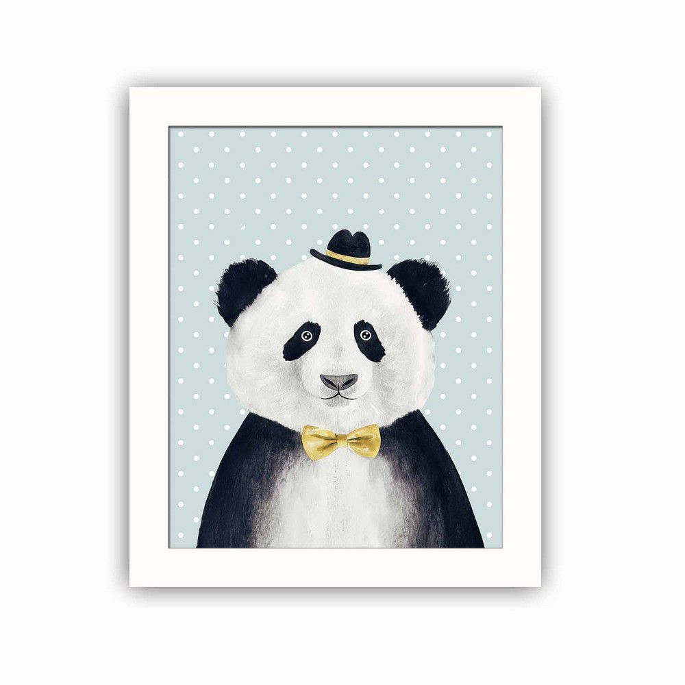 Dekorativní obraz Panda, 28,5 x 23,5 cm - Bonami.cz