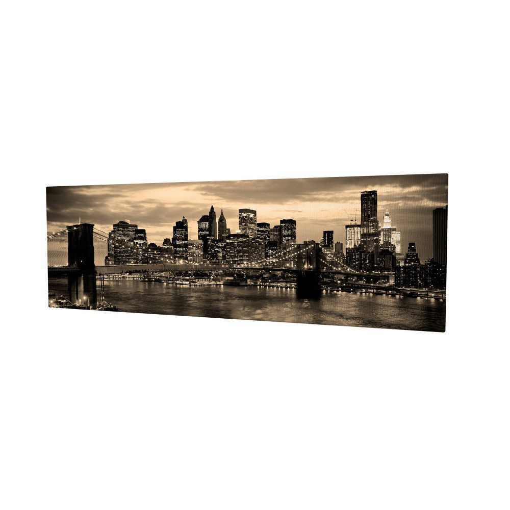 Obraz na plátně New York, 80 x 30 cm - Bonami.cz
