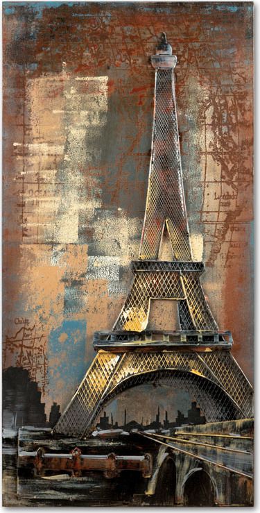 Autronic Obraz - Eiffelova věž DOR062 - ATAN Nábytek