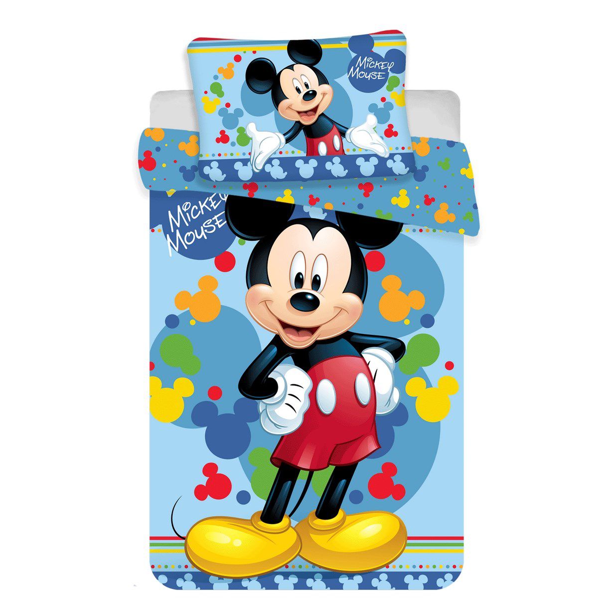 Jerry fabrics Disney povlečení do postýlky Mickey baby 02 100x135 + 40x60 cm  - 4home.cz