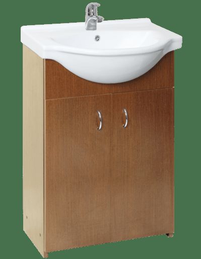 Skříňka s umyvadlem Multi Simple 55 cm, ořech SIMPLE55OR - Siko - koupelny - kuchyně