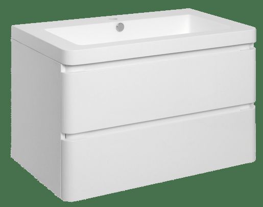 Koupelnová skříňka s umyvadlem Naturel Pavia Way 105x48,5 cm bílá PAVIA2105Z - Siko - koupelny - kuchyně