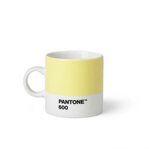 Světle žlutý hrnek Pantone 600 Espresso, 120 ml - Bonami.cz