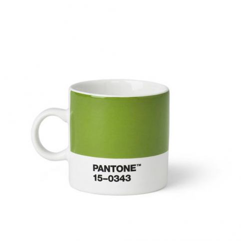 Zelený hrnek Pantone 15-0343 Espresso, 120 ml - Bonami.cz