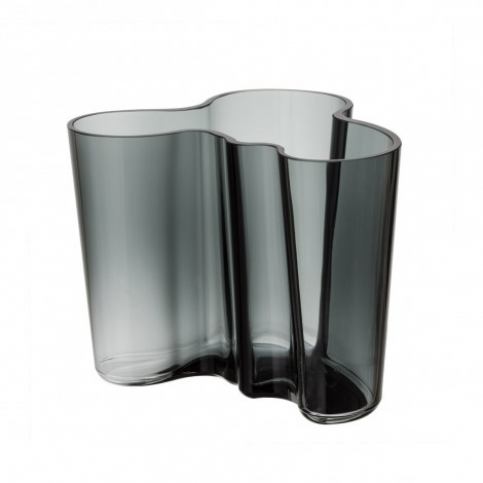IITTALA Váza Alvar Aalto Iittala 120 mm tmavě šedá - Alhambra | design studio
