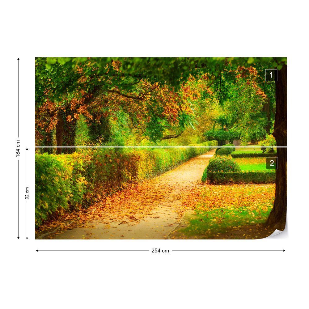 Fototapeta GLIX - Autumn Garden 2 + lepidlo ZDARMA Vliesová tapeta  - 254x184 cm - GLIX DECO s.r.o.