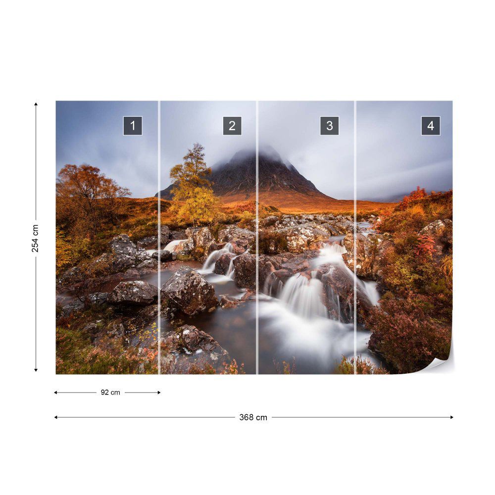 Fototapeta GLIX - Autumn In The Glencoe + lepidlo ZDARMA Vliesová tapeta  - 368x254 cm - GLIX DECO s.r.o.