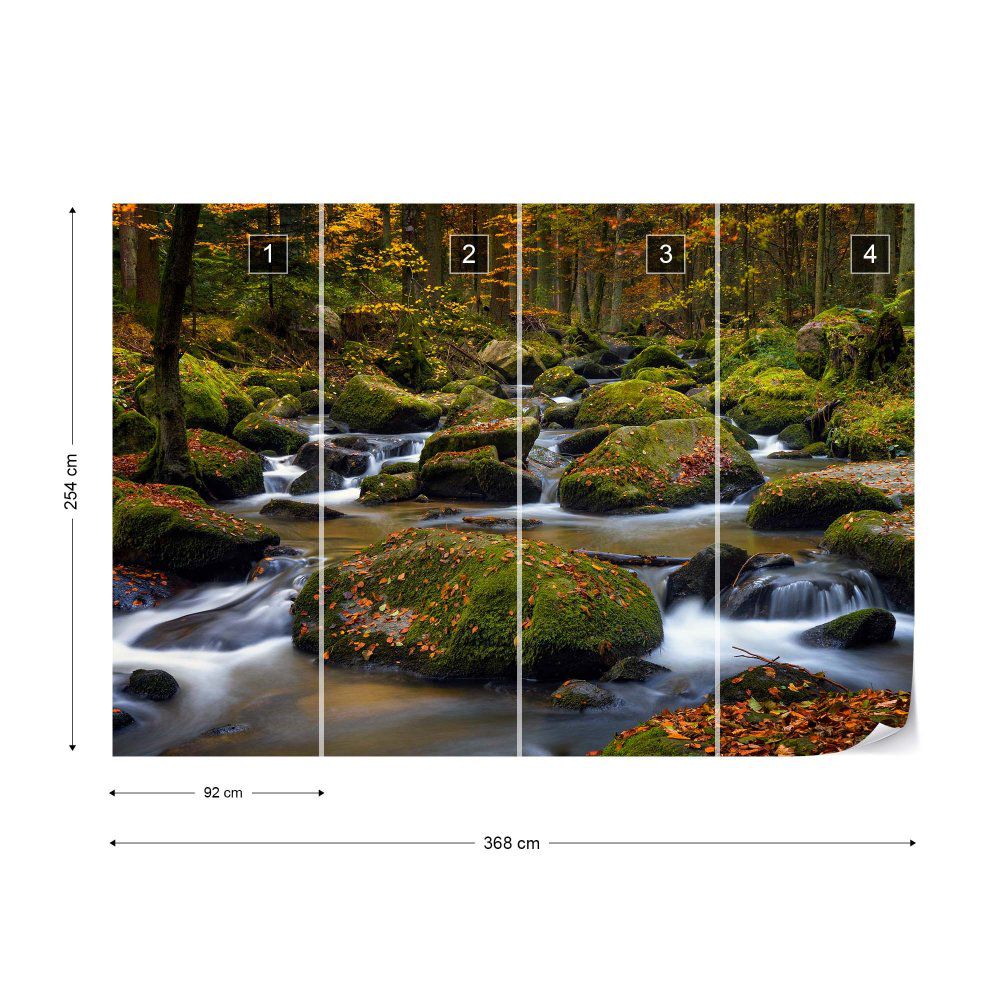 Fototapeta GLIX - Autumn Waters + lepidlo ZDARMA Vliesová tapeta  - 368x254 cm - GLIX DECO s.r.o.