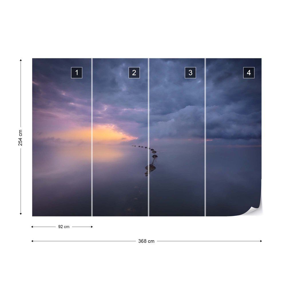 Fototapeta GLIX - Colorful Sunrise + lepidlo ZDARMA Vliesová tapeta  - 368x254 cm - GLIX DECO s.r.o.